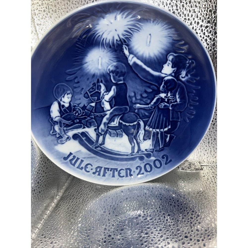 2002 BING & GRONDAHL / ROYAL COPENHAGEN PIATTO DI NATALE TOP PRIMA SCELTA